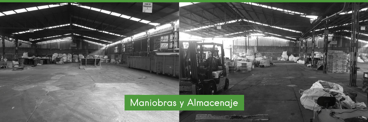 Almacenaje de material